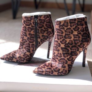 Jessica Simpson Leopard Perci Booties